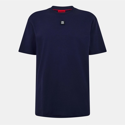 HUGO Тениска HUGO Men's Regular Fit Dalile T-Shirt - Navy 418