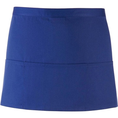 Premier PR155 Krátka zástera do pása s vreckom Colours modrá royal
