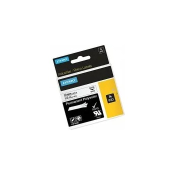 Image 1 of DYMO Лента Rhino 5.5мм х 12м черен/бял