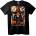 NOONEBRAND Тениска Хелоуин Вещерски Skull - M, White