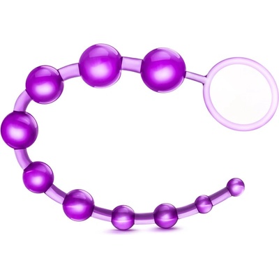 Blush Novelties B Yours Basic Beads анални топчета purple 32 см