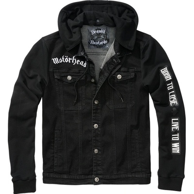 Brandit Motörhead Cradock Denimjacket černá – Zboží Dáma