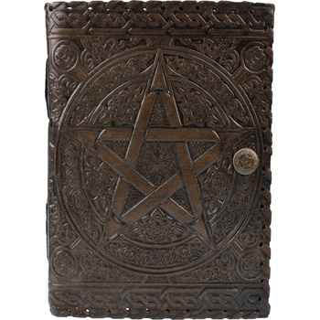 Lord of the darkness Бележник LORD OF THE DARKNESS - Pentagram - Brown - LJW493
