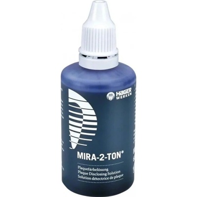 Hager & Werken Mira-2-Ton roztok pro indikaci zubního plaku lahev 60 ml