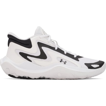 Under Armour Баскетболни кецове Under Armour Men's Jet 25 Basketball Trainers - White