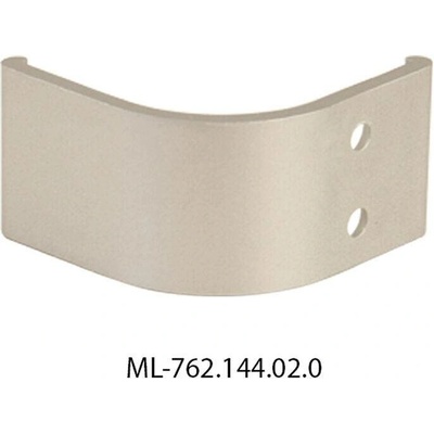 ML-762.144.02.0 Plastový stříbrný úchyt k profilu RL, RH