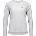 POC Дамска фланелка с дълъг ръкав за колоездене POC Women's Motion Air L/S Jersey Cycling jersey - Hydrogen White (156-2592-0512)