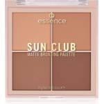 essence Sun Club бронзираща палитра с матиращ ефект Better Than Vacation Tan 18 гр