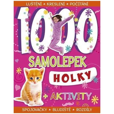 1000 samolepek holky