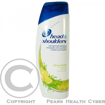 Head & Shoulders šampon proti lupům pro mastné vlasy Citrus Fresh 200 ml