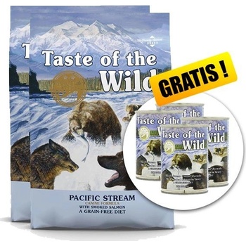Taste of the Wild Pacific Stream Canine Balenie 2 x 12,2 kg