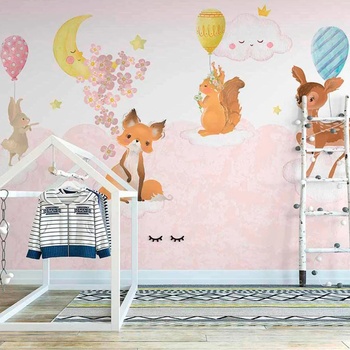 Image 1 of Art gift Тапет за детска стая - Парти с балони