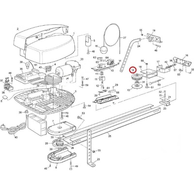 PPD0553R01.4540 kolo pro SPIN21/ SPIN22/ SPIN23