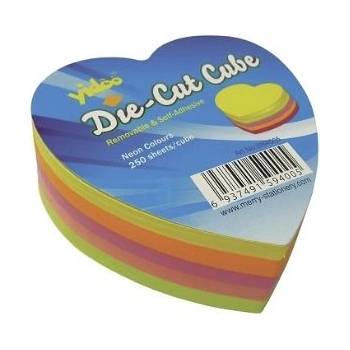 Самозалепващи листчета сърце 70/70 мм