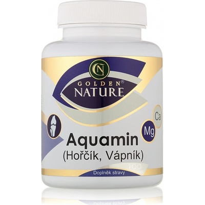 Golden Nature Aquamin Vápník+Hořčík 100 tablet