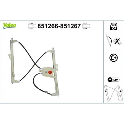 Zvedací zařízení oken VALEO 851267