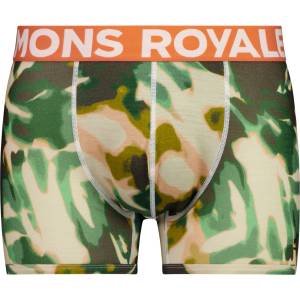 Mons Royale Мъжко мериносово термобельо Mons Royale Hold 'em Shorty Boxer Merino base layer - Brush Camo (015-0871-2611)