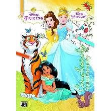 Omaľovánka A4 Disney Princezné
