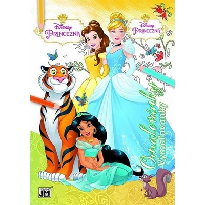 Omaľovánka A4 Disney Princezné