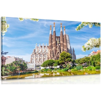 Obraz katedrála v Barcelone