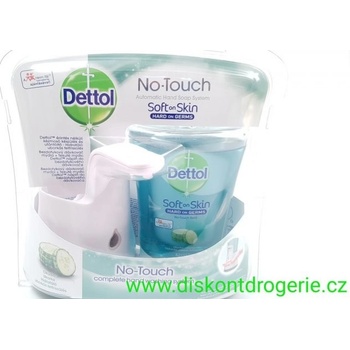 Dettol bezdotykový dávkovač mýdla 250 ml Okurka