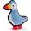 Beco Pets Играчка за кучета Beco Rough and Tough - Puffin