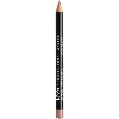 NYX Professional Makeup Slim Lip Pencil кремообразен и дълготраен молив за устни нюанс 809 Mahogany