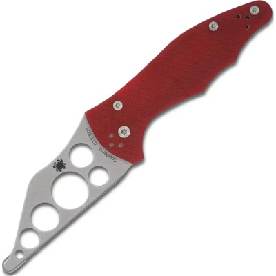 Spyderco Yojimbo 2 G-10 Červený Tréner C85TR2