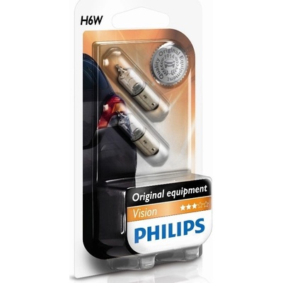 Philips Vision H6W BAX9S 12V 6W 12036B2