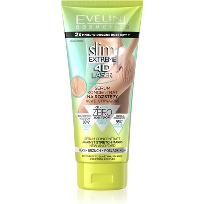 Eveline Cosmetics Slim Extreme 4D Laser zdokonaľujúce telové sérum na strie 150 ml