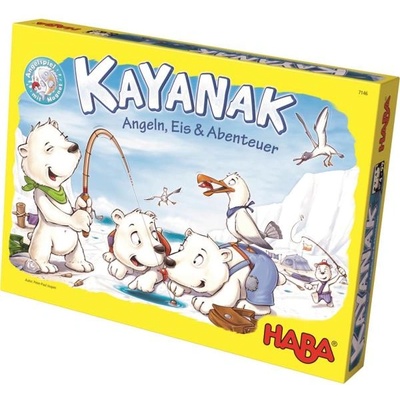 HABA Детска настолна игра Kayanak Арктическо приключение от 4 години (1007146001)