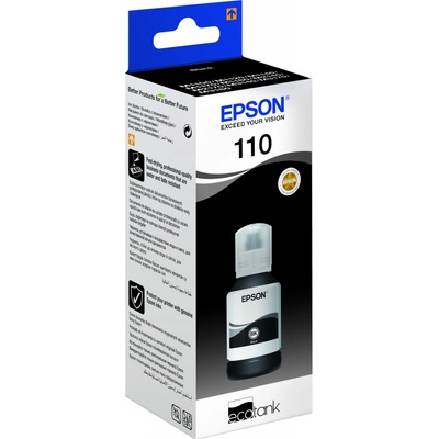 Atrament Epson 110 Black - originálny