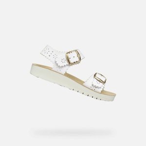Geox Бели детски сандали Geox Sandal Costarei Geox | Byal | Момичешки | 39