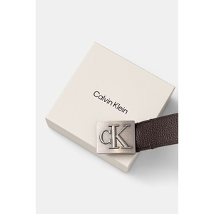 Calvin Klein колан мъжки от кожа (LV04D7111G) - answear - 113,42 лв