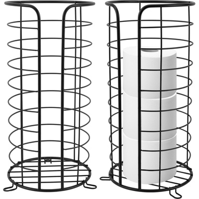 Tutumi Стойка за тоалетна хартия Black 322743A (REA-07014)