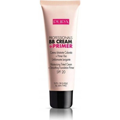Pupa Professionals BB Cream + Primer SPF20 bb krém 001 Nude 50 ml