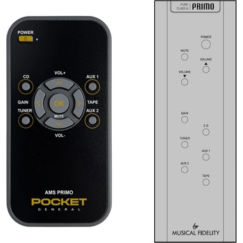GENERAL Musical Fidelity AMS PRIMO - дистанционно управление дубликат (AMS PRIMO)