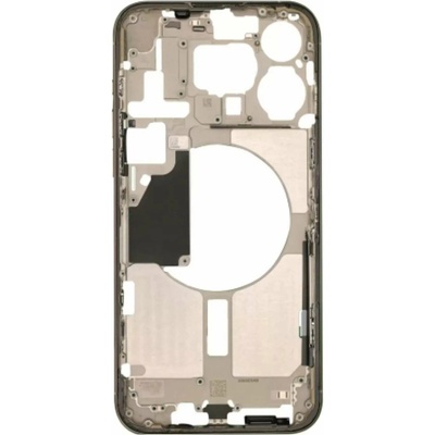 Středový rámeček housing iPhone 15 Pro Max (bílý titan)