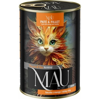 DOLINA NOTECI MAU Pate and Fillet Junior Duck with mango and rosehip 400 g