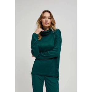 Moodo Блуза със свободен яка Moodo Moodo | Zelen | ЖЕНИ | XS