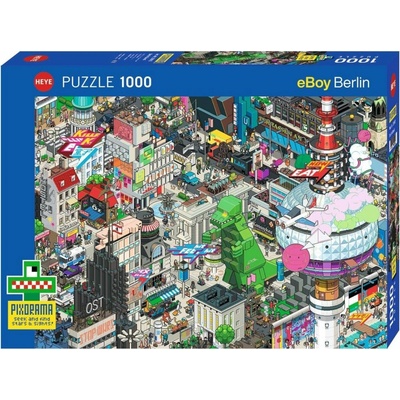 Heye eBoy Berlin Quest 1000 dielov