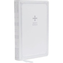 NRSV, Catholic Bible, Gift Edition, Leathersoft, White, Comfort Print