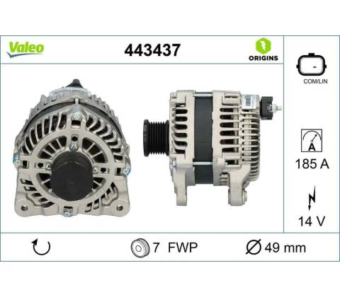 Generátor VALEO 443437