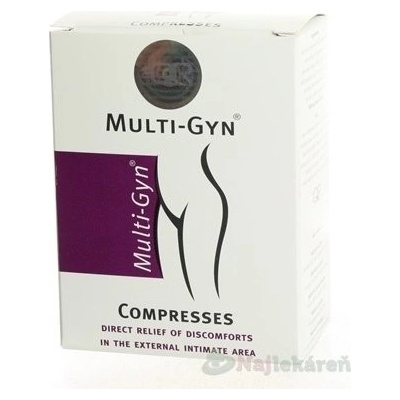 Multi-Gyn Anal Compresses obklad proti hemoroidom 12 ks