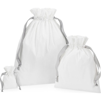 Westford Mill Pytel W121 s dárkovou stuhou bavlněný soft white/ S Bílá/šedá