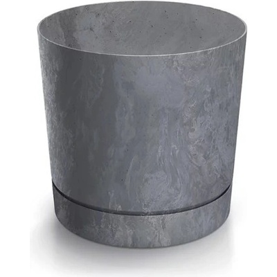 Prosperplast Květináč Tubo P Beton Effect Marengo 10,8 cm – Hledejceny.cz