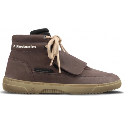 Barefoot tenisky Barebarics Blizzard - Dark Chocolate Brown hnedá