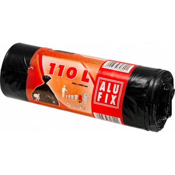 Alufix Pytle 25µm 110 l 10ks černé
