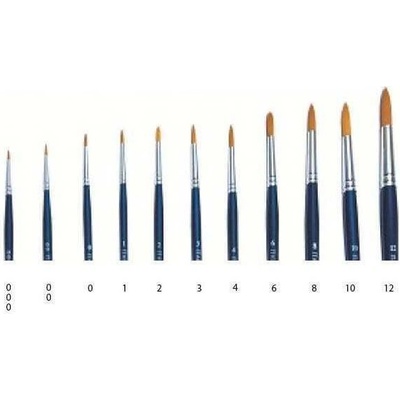 ITALERI Brush Synthetic Round 51201 kulatý syntetický štětec velikost 000