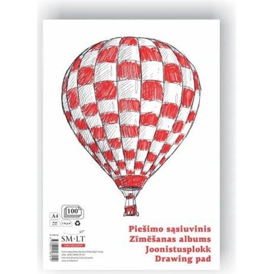 Kreslicí sešit SMLT A4 100 listů